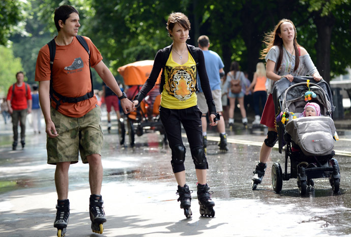 Gorky Park in Moscow. (RIA Novosti/Vitaliy Bezrukih)