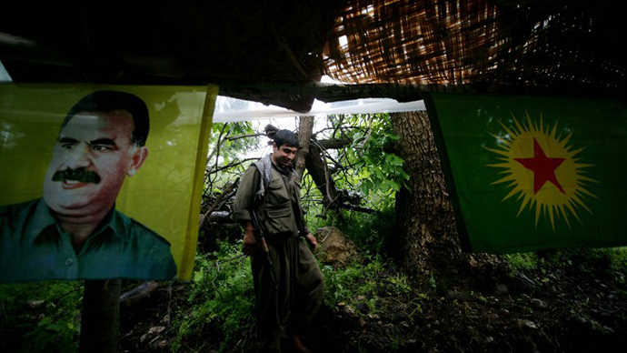 A member of the Kurdistan Workers' Party (PKK) (AFP Photo / Safin Hamed)