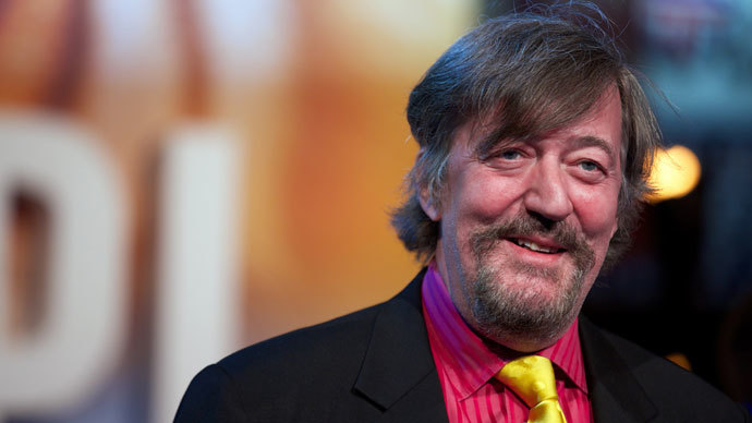 British actor Stephen Fry.(AFP Photo / Andrew Cowie)