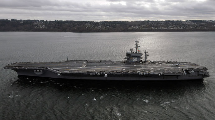 USS Nimitz.(AFP Photo / Joan Jennings)