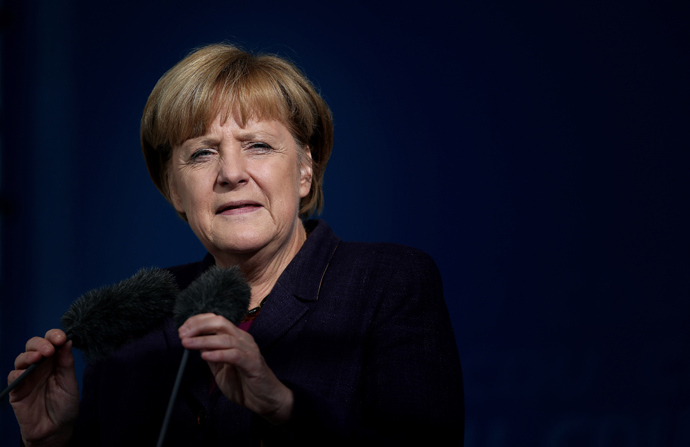 German Chancellor Angela Merkel (AFP Photo)