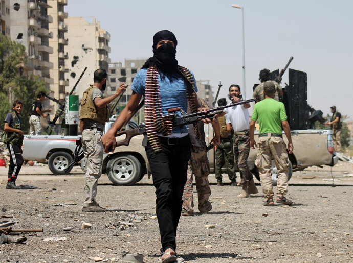 Syrian rebels (AFP Photo/Abo Shuja)