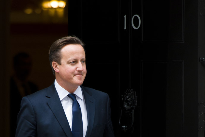 British Prime Minister David Cameron (AFP Photo/Leon Neal)