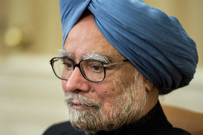 Indian Prime Minister Manmohan Singh (AFP Photo / Brendan Smialowski) 