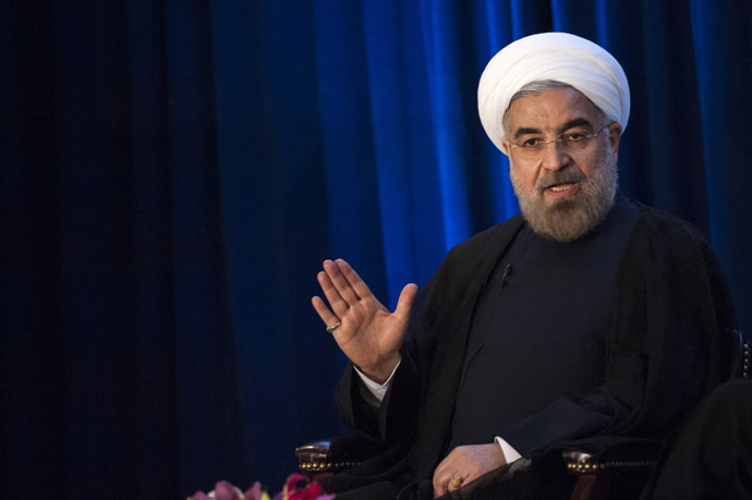 Iran's President Hassan Rouhani (Reuters/Keith Bedford)