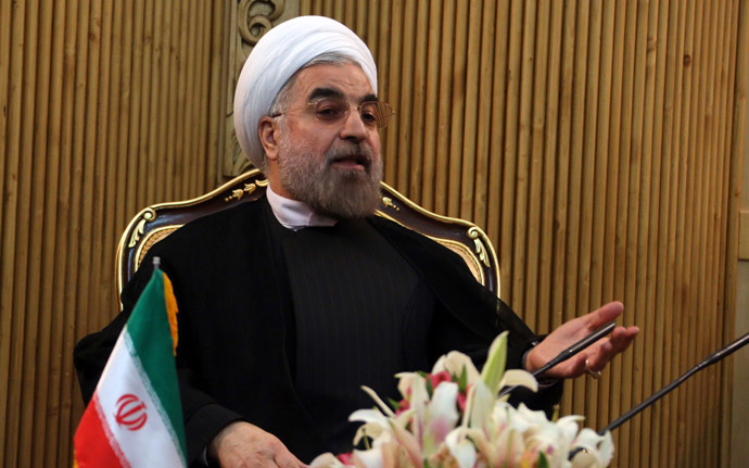 Iranian president Hassan Rouhani (AFP Photo/Atta Kenare)