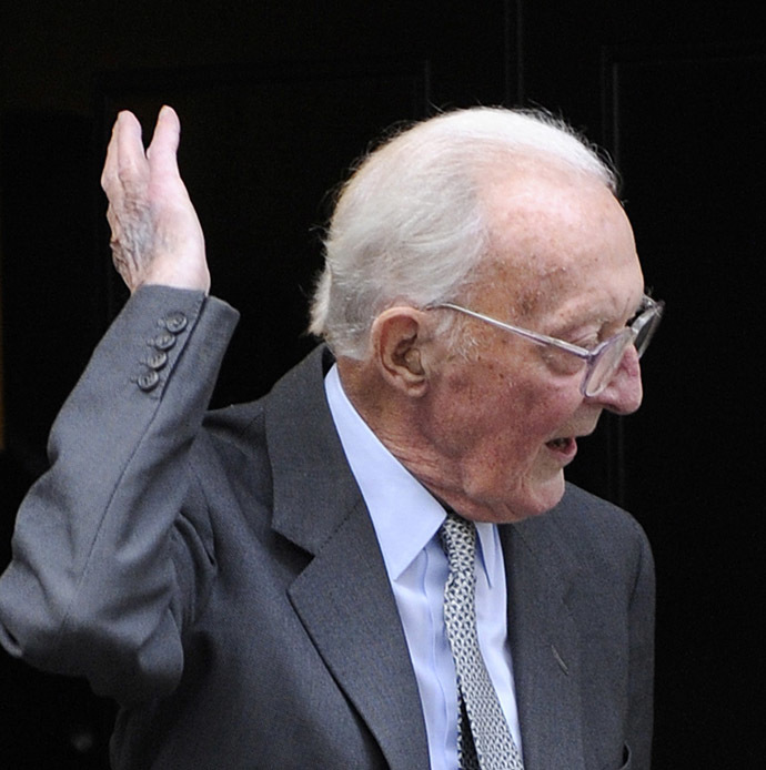 Britain's former Foreign Secretary Lord Peter Carrington (Reuters)