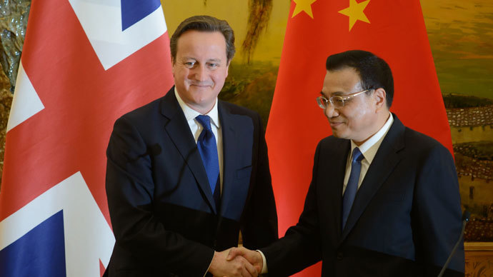 Cameron visit accepts China's new superpower status
