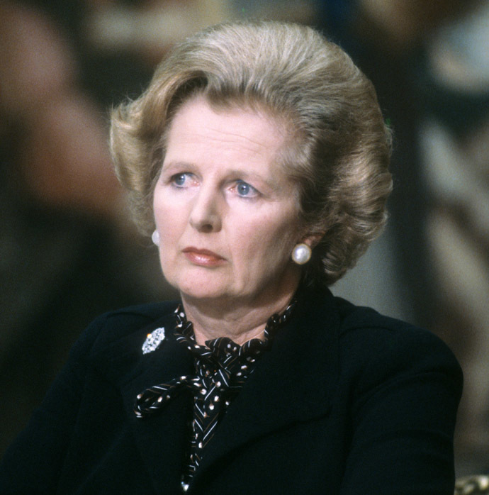 Margaret Thatcher (AFP Photo)