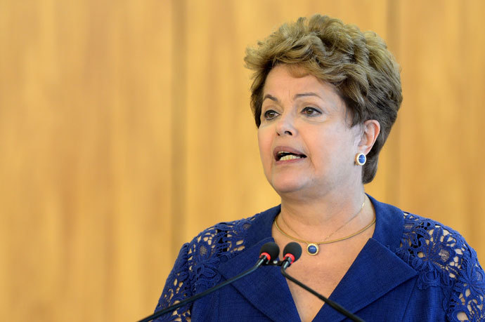 Brazilian President Dilma Rousseff.(AFP Photo / Evaristo Sa)