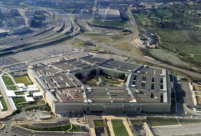 The Pentagon building in Washington, DC. (AFP Photo)