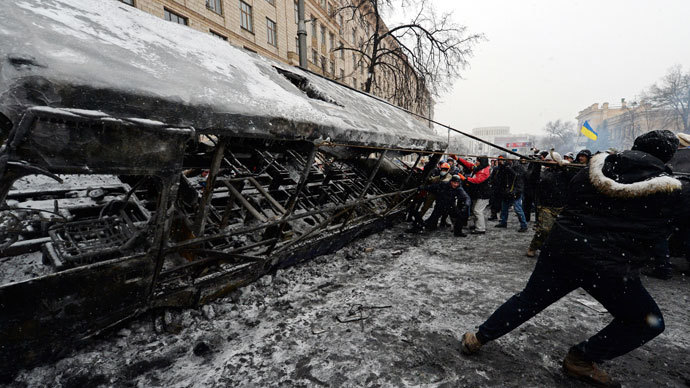 ‘Ukrainian protests don’t have much to do with Ukraine itself’