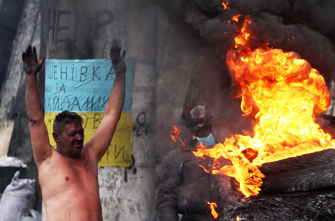 Kiev, January 28, 2014 (AFP Photo)
