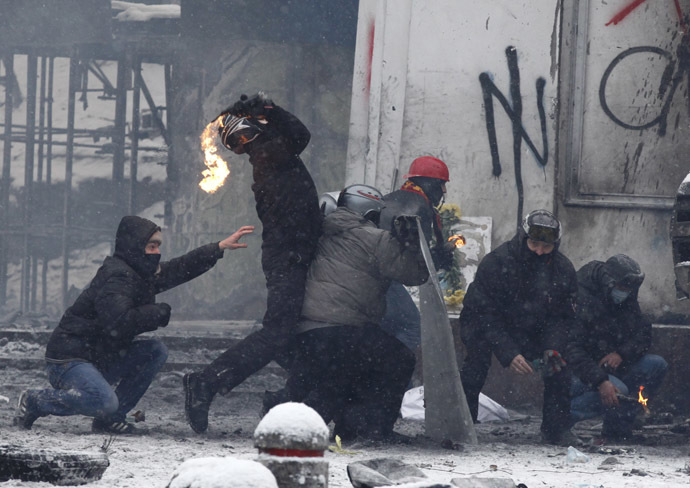  Kiev, January 22, 2014. (Reuters/Vasily Fedosenko)