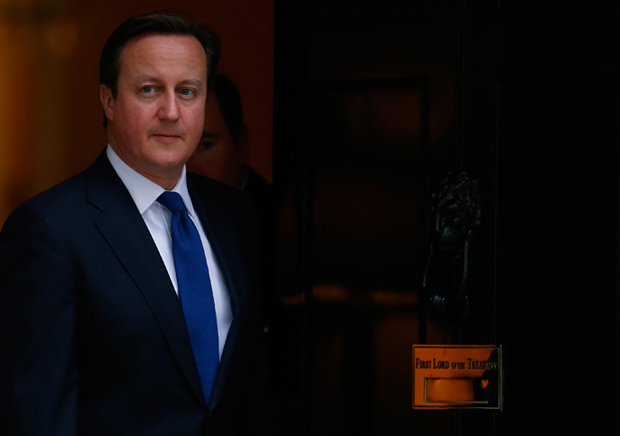 Britain's Prime Minister David Cameron (Reuters / Andrew Winning)