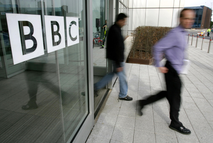 BBC building, in the corporation's West London headquarters (AFP Photo / Carl De Souza)