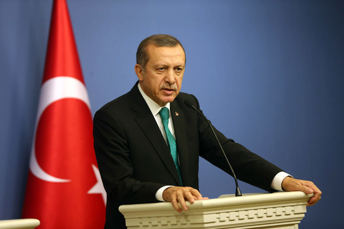 Turkish Prime Minister Recep Tayyip Erdogan (AFP Photo / Adem Altan) 