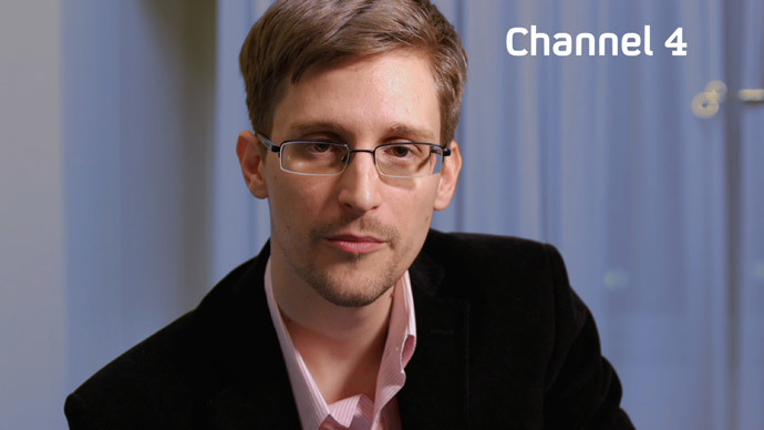 Edward Snowden.(AFP Photo / ChanneL 4)