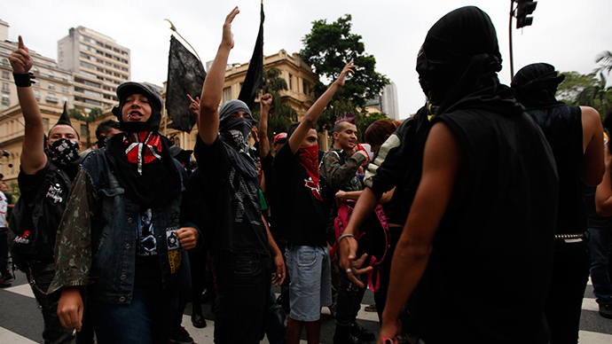 ​Brazilians tired of taking to the streets ahead of World Cup