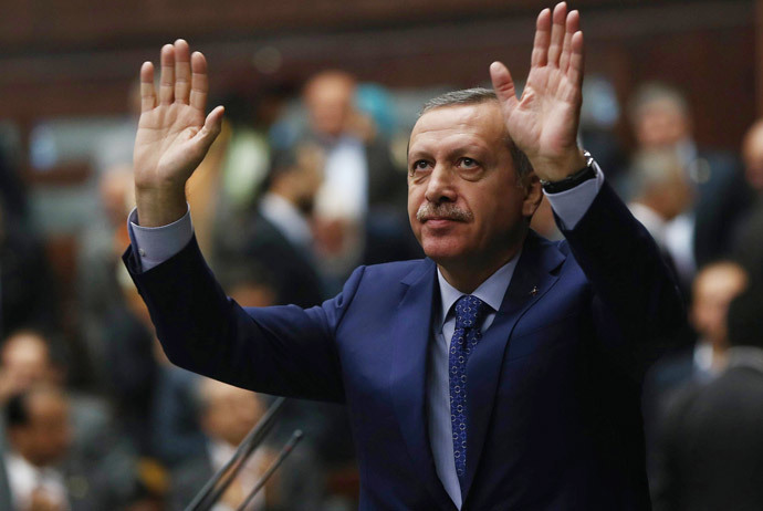 Turkey's Prime Minister Recep Tayyip Erdogan.(AFP Photo / Adem Altan)