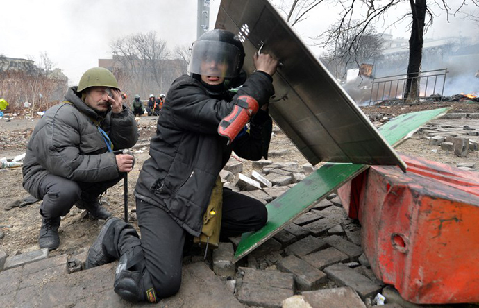 Kiev, February 20, 2014 (AFP Photo / Sergei Supinsky)
