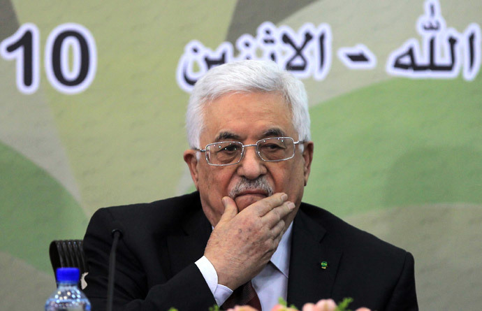 Palestinian president Mahmud Abbas (AFP Photo / Abbas Momani)