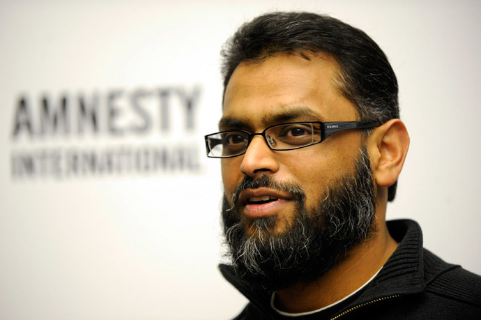 Moazzam Begg (AFP Photo DDP / Simon Klingert Germany out) 