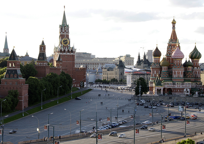 View of the Kremlin and St. Basil Cathedral (RIA Novosti / Anton Denisov)