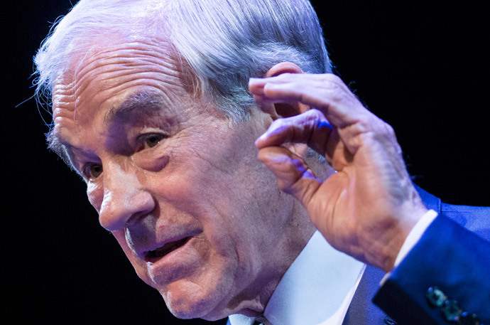 Ron Paul.(AFP Photo / Brendan Smialowski)