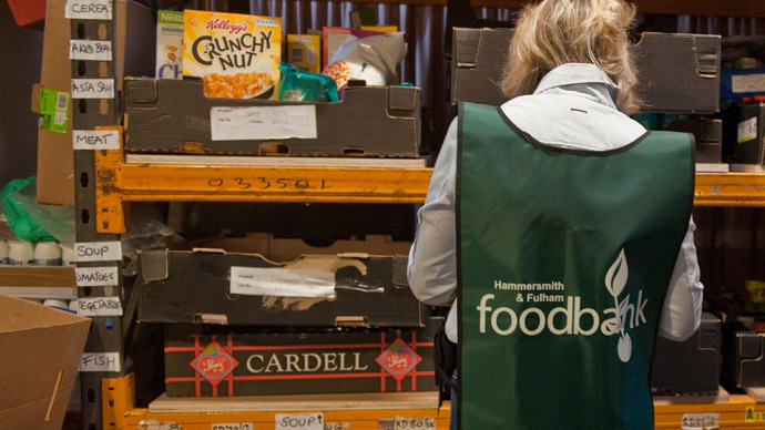 Benefit sanctions, greater poverty forcing more people in UK to use food banks