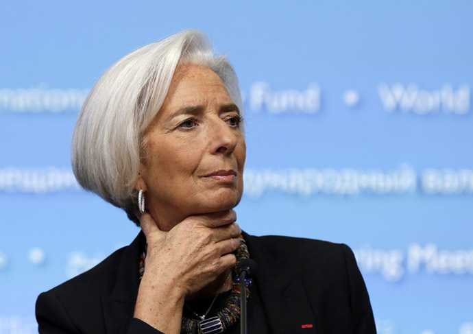 International Monetary Fund (IMF) Managing Director Christine Lagarde (Reuters/Gary Cameron)