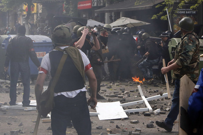 Odessa May 2, 2014. (Reuters/Gleb Garanich)