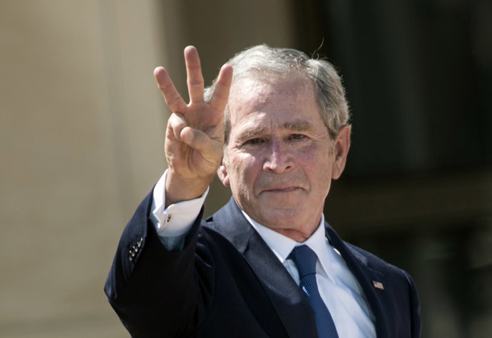 Former US President George W. Bush (AFP Photo / Brendan Smialowski) 