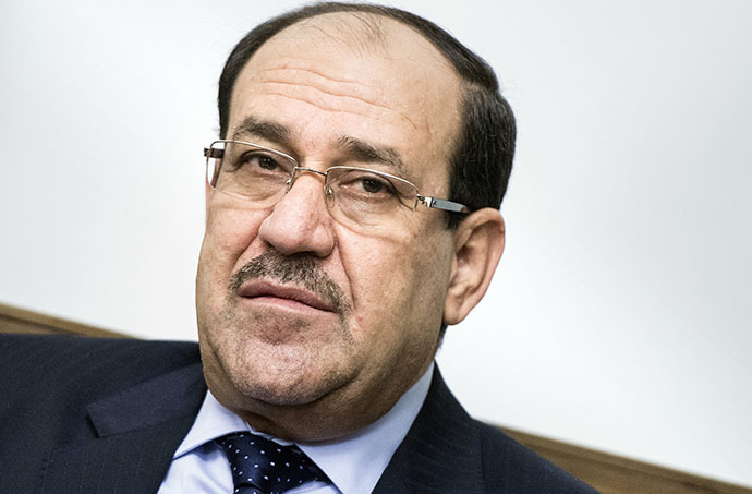 Iraqi Prime Minister Nuri al-Maliki (AFP Photo / Brendan Smialowski)