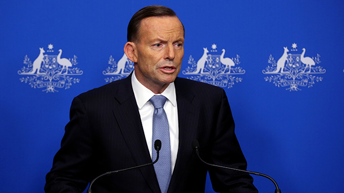 Australian Prime Minister Tony Abbott (AFP Photo / Josh Wilson)