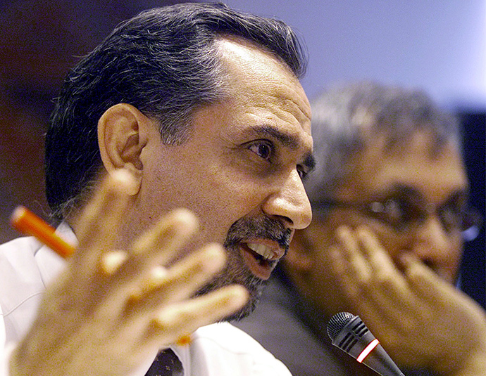 World Bank economist Vikram Nehru (Reuters)