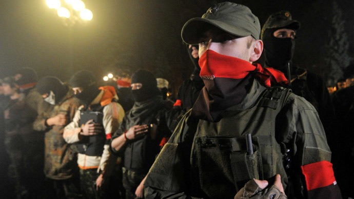 Kiev government, Right Sector play ‘good cop, bad cop’