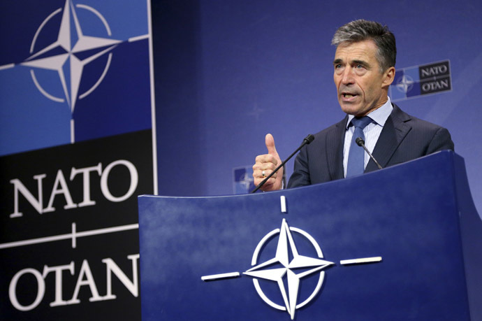 NATO Secretary General Anders Fogh Rasmussen (Reuters/Francois Lenoir)