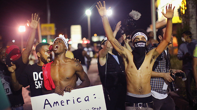 ​Ferguson protests: ‘The militarized policing takes many forms’