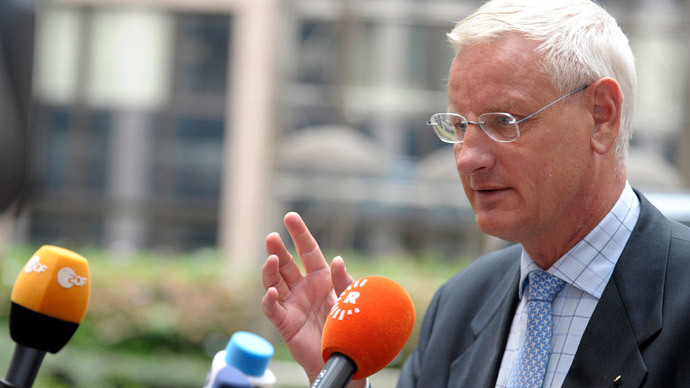 Sweden's Foreign Minister Carl Bildt.(Reuters / Laurent Dubrule )