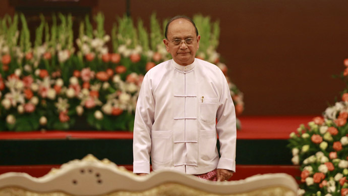 Myanmar's President Thein Sein (Reuters/Soe Zeya Tun)