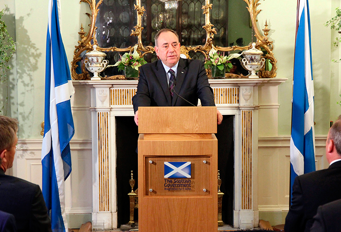 Scotland's First Minister Alex Salmond (Reuters / Scottish Government / Handout via Reuters)