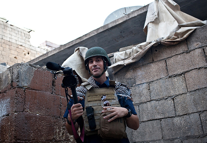 US freelance reporter James Foley (AFP Photo / Nicole Tung)