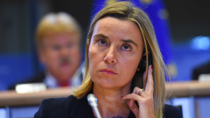 Federica Mogherini.(AFP Photo / Emmanuel Dunand)