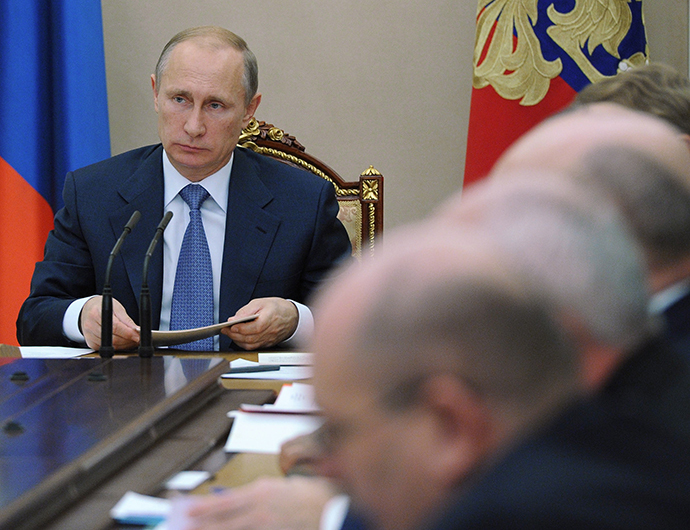Russian President Vladimir Putin (RIA Novosti / Michael Klimentyev)