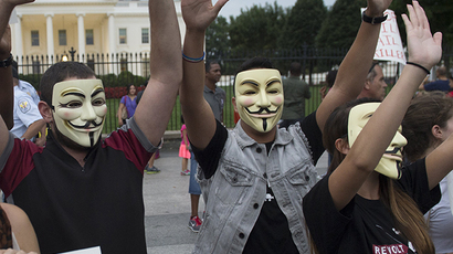 ‘Anonymous to wake up US citizens’