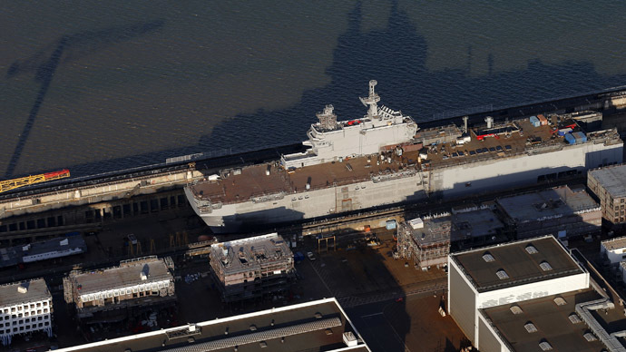 ​‘No one else will buy Mistral that France built for Russia’