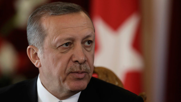Turkish President Recep Tayyip Erdogan.(Reuters / Ints Kalnins)