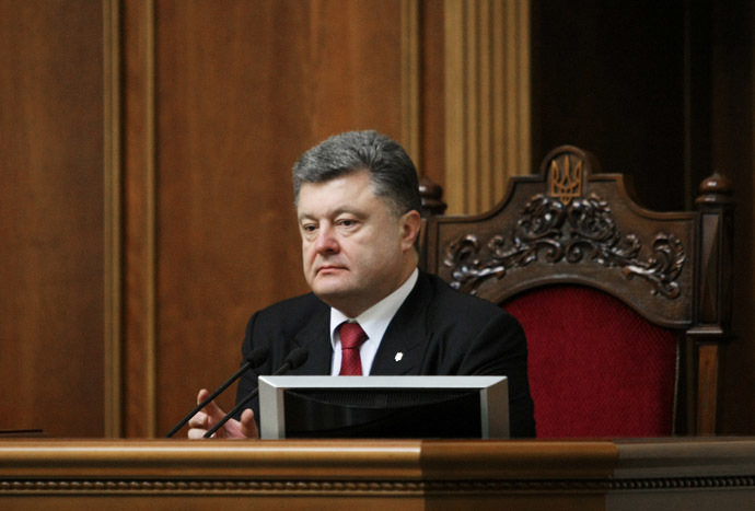 Ukraine's President Petro Poroshenko (RIA Novosti/Alexandr Maksimenko)