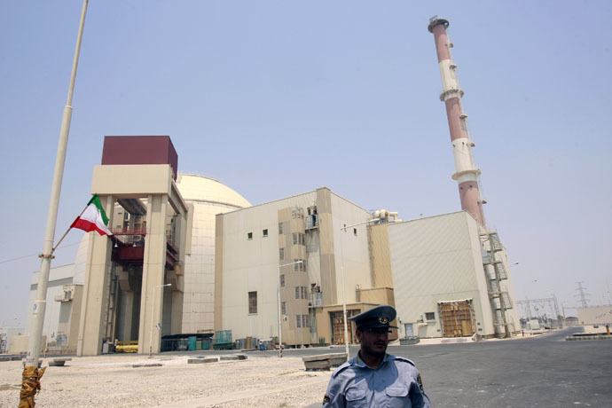 Bushehr nuclear reactor, 1,200 km (746 miles) south of Tehran (Reuters)